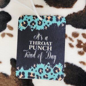 Throat Punch Unscented Car Air Freshener 5 Pack